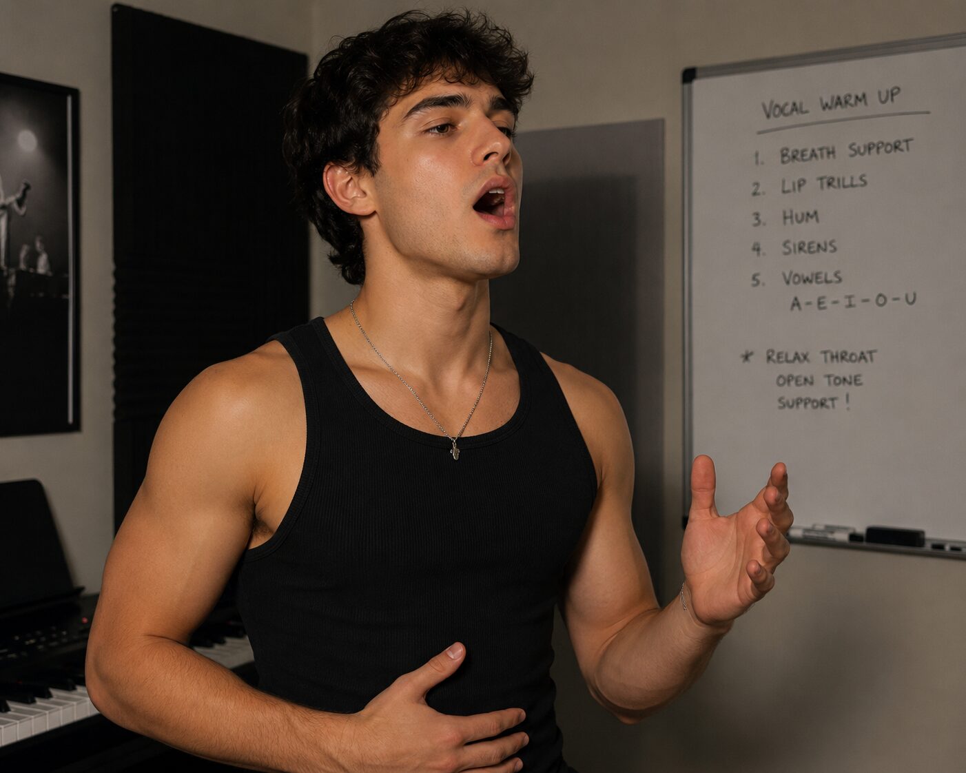 Vocal WarmUp Male Singer